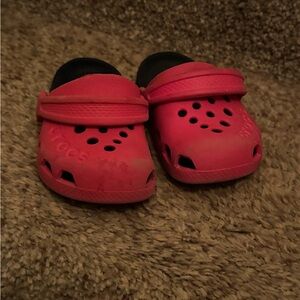 Kids Red Crocs